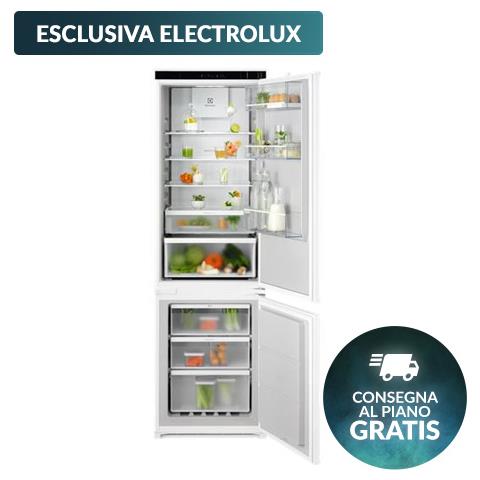 Frigorifero Combinato da Incasso Serie 600 ENT6ME18S0 Total No Frost MultiFlow Classe E Capacità Netta 249 Litri - Foto 1