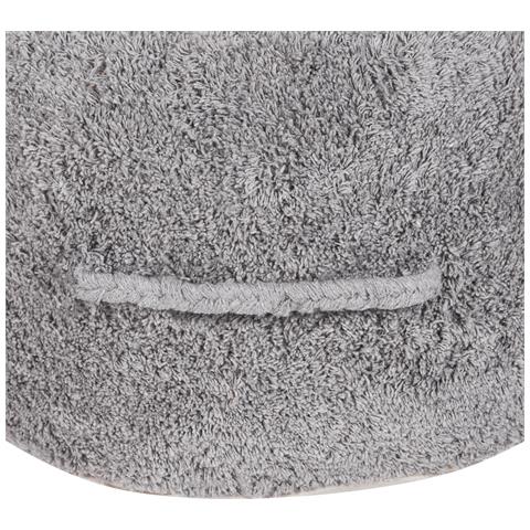 Pouf Kandhkot Cotone Grigio - Foto 2