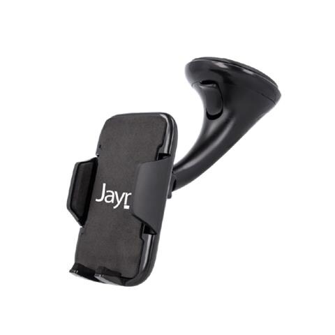 Supporto Auto Per Smartphone Con Fissaggio Par Ventosa, Nero - Foto 1