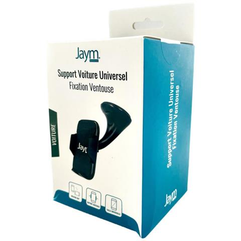 Supporto Auto Per Smartphone Con Fissaggio Par Ventosa, Nero - Foto 5