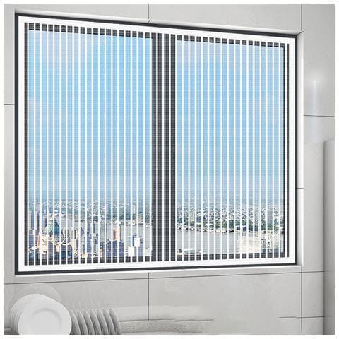 Zanzariera Per Tende Da Finestra White M - Foto 1