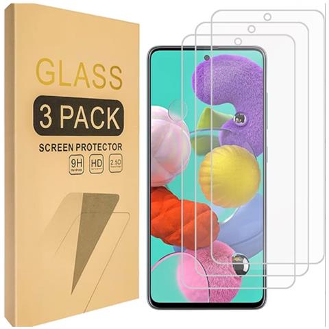 Pellicola Protettiva Per Samsung - Vetro Temperato Da 0,33 Mm (confezione Da 3) Samsung Galaxy A54 - Foto 1