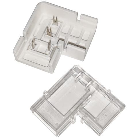 Connettore Angolare 90° Per Strisce Led 220v - Foto 1