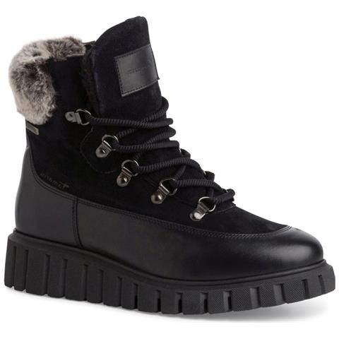 Wl Lace Boot Black Stivaletti Pelle Scarpe Donna Nero Eu 36, 1-26267-43 001 - Foto 1