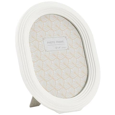 Portafoto Olistic 54 - Bianco - Poliresina - 20x2x25 Cm - Foto 1