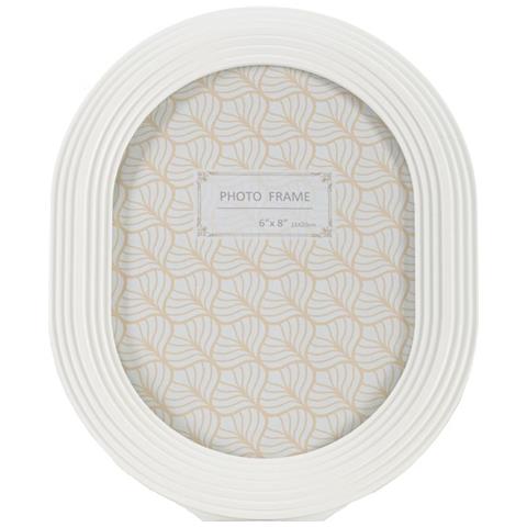 Portafoto Olistic 54 - Bianco - Poliresina - 20x2x25 Cm - Foto 2