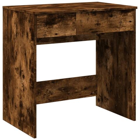 Toeletta Con Specchio Rovere Fumo 73x46,5x120 Cm - Foto 1