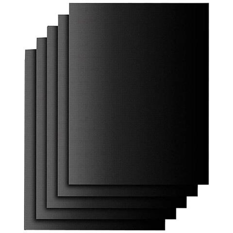 Confezione Da 5 Tappetini Per Griglia E Tappetino Da Forno, Antiaderente, 40 X 33 Cm - Foto 2