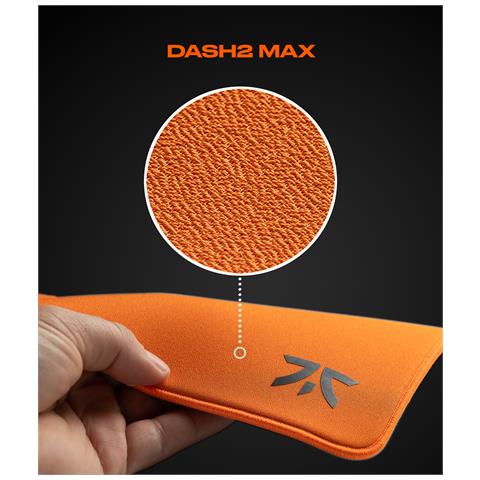 DASH2 MAX Tappetino per mouse per gioco da computer Arancione - Foto 5