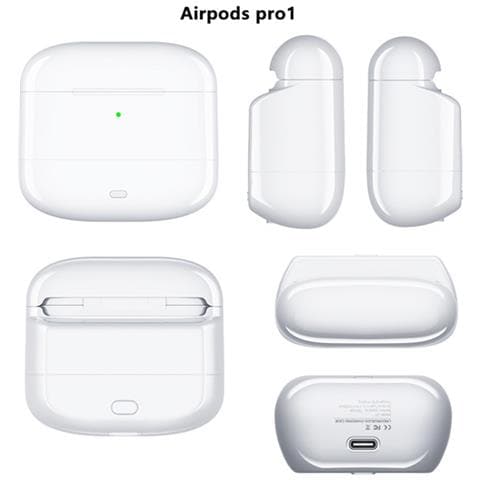 Custodia Di Ricarica Per Airpods Pro 1: Power Bank Portatile Di Ricambio - Foto 2