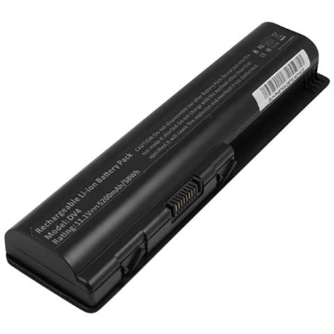 Batteria Li-ion 5200mah Per Pc Portatile Compatibile Hp Dv4 11.1v - Foto 1