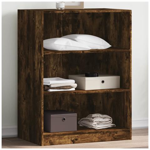 Armadio Rovere Fumo 77x48x102 cm in Legno Multistrato - Foto 2