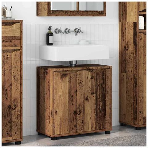Mobile per lavabo da bagno Legno vecchio 60 x 30 x 60 cm - Foto 2