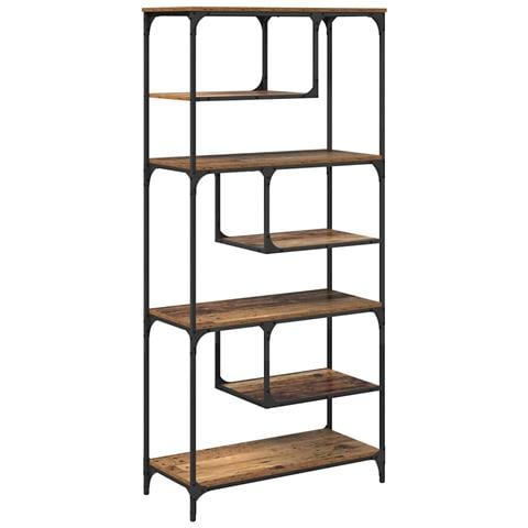 Libreria Legno vecchio 81 x 36 x 176 cm Legno multistrato - Foto 1