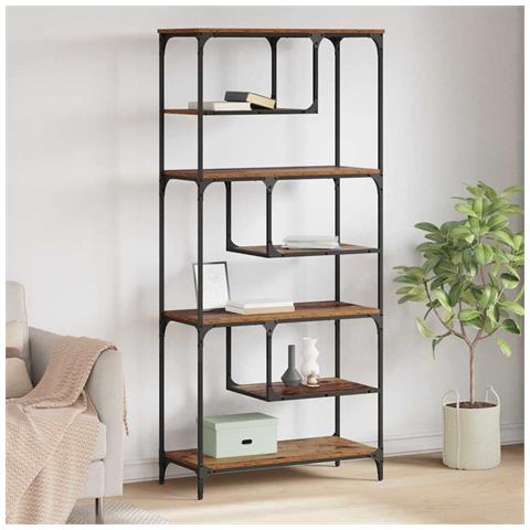 Libreria Legno vecchio 81 x 36 x 176 cm Legno multistrato - Foto 2