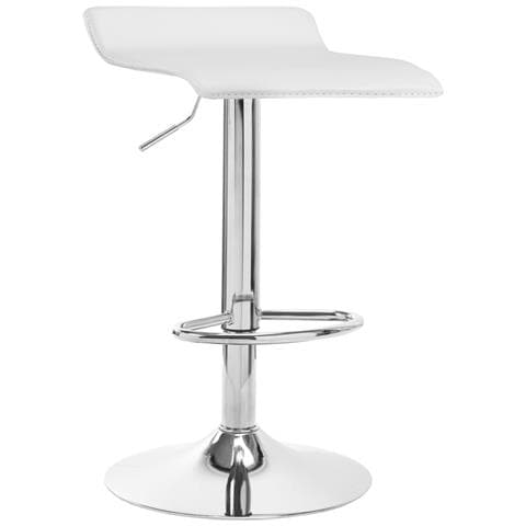 SGABELLO DA BAR QS-B08 BIANCO - Foto 1