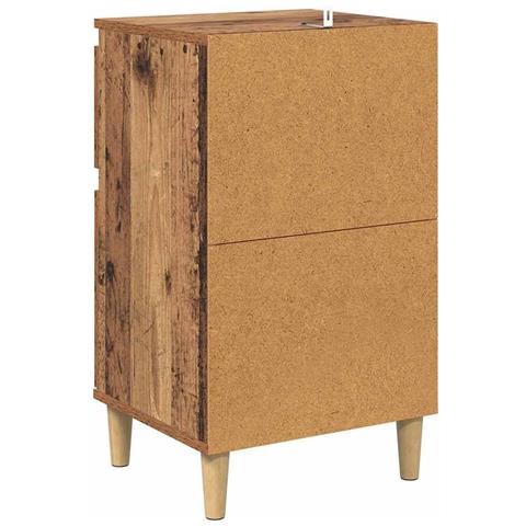 Armadio da Notte 2 pcs Legno vecchio 40 x 35 x 70 cm - Foto 9