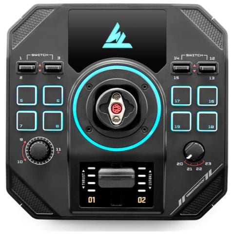 Sol-R 4 HOTAS Nero USB Joystick + leva di controllo del motore Analogico /Digitale PC - Foto 2