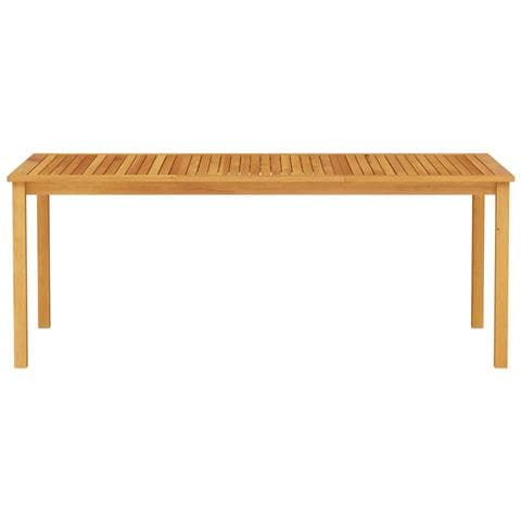Set da Pranzo per Giardino 7 pcs Marrone - Foto 8