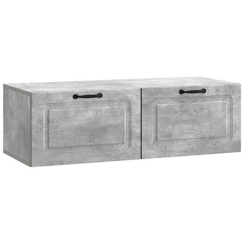 Mobile Porta TV da Muro Grigio Cemento 98 x 41 x 30 cm - Foto 1