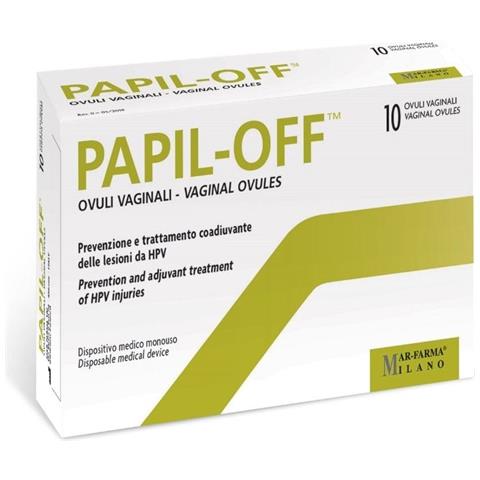 Papil-Off Ovuli Vaginali 10 Pezzi - Foto 1