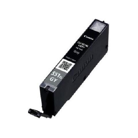 CLI-551XL GY Cartuccia Ink Originale Grigio per Canon PIXMa iP7250/8750 / iX6850 Capacità 3350 Pagine - Foto 4