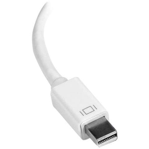 Adattatore mini DisplayPort a HDMI 4k a 30Hz - Convertitore audio / video attivo mDP 1.2 a HDMI per Mac Book Air / Pro - Bianco - Foto 2