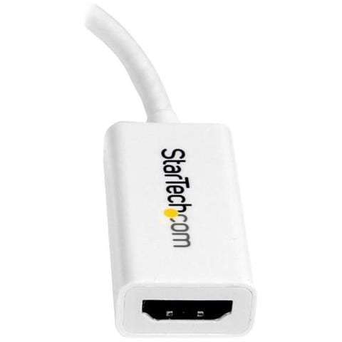 Adattatore mini DisplayPort a HDMI 4k a 30Hz - Convertitore audio / video attivo mDP 1.2 a HDMI per Mac Book Air / Pro - Bianco - Foto 3