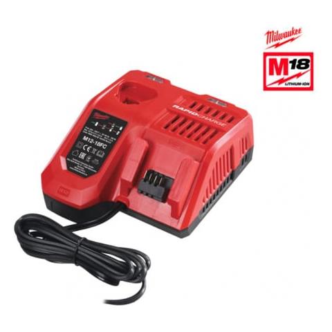 M12-18 M12 18 Caricabatterie Batteria (m12/m18 Fc, 12 V), Rosso E Nero - Foto 2