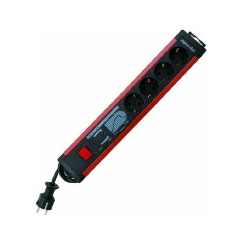 Ritter, Multipresa con Spd + Filtro Rete, con Interrutore, 2,5 M (Cavo) 144 661 - Foto 1