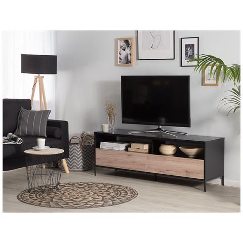 Mobile Tv Legno Chiaro E Nero Sydney - Foto 16