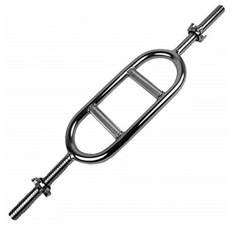 14tuscl156, Bilanciere Palestra Tricipiti Unisex-adulto, Chrome, 88 Cm - Foto 1
