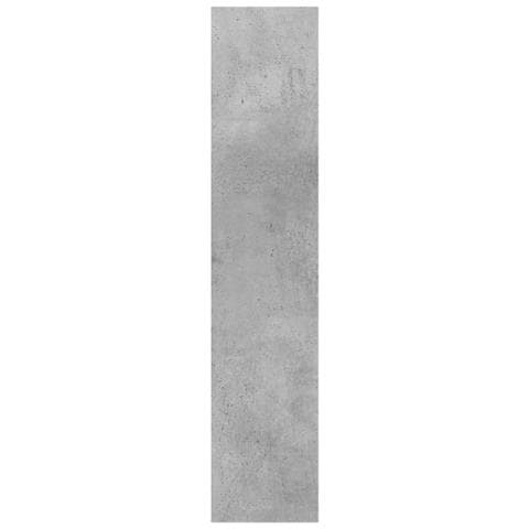 Scaffale a Parete Grigio Cemento 90x16x78 cm Legno Multistrato - Foto 7