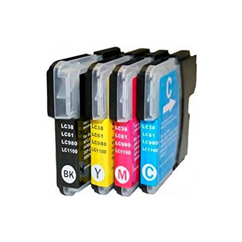 M-lc980y - Cartuccia Compatibile Con Brother Lc980xl / 1100xla - Foto 1