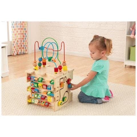 Cubo Attività Deluxe in Legno per Bambini - Foto 1