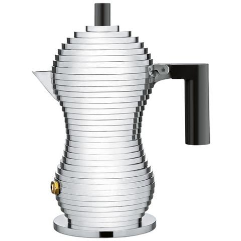 Caffettiera espresso pulcina nero 1 tazza alluminio - Foto 1