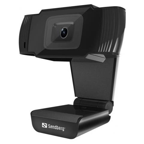 Webcam Saver con Risoluzione 640 x 480 Pixel USB 2.0 Sensore Immagine CMOS Colore Nero  - Foto 1