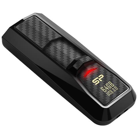 Silicon Power Blaze B50 unità flash USB 128 GB USB tipo A 3.2 Gen 1 (3.1 Gen 1) Nero - Foto 1
