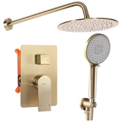 Set Doccia Da Incasso Verso Brush Gold Box - Foto 1