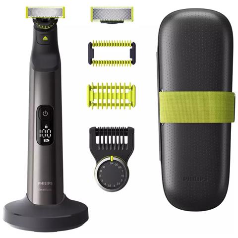 Qp6651 Rasoio Ricaricabile Oneblade Pro Face + Body Autonomia 120min - Foto 1