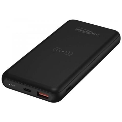 Ansmann Pb218 Polimeri Di Litio (lipo) 10000 Mah Carica Wireless Nero - Foto 1