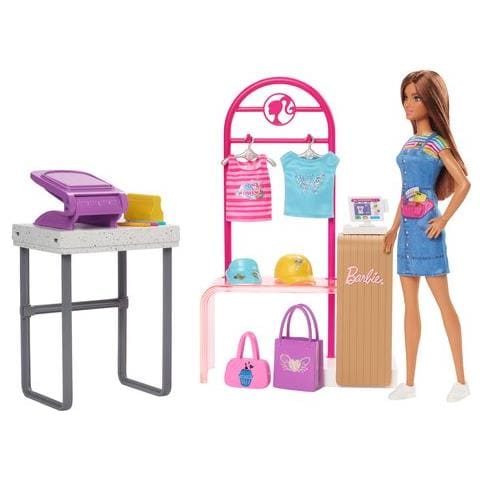 Playset Hkt78 Barbie Boutique Moda - Foto 1
