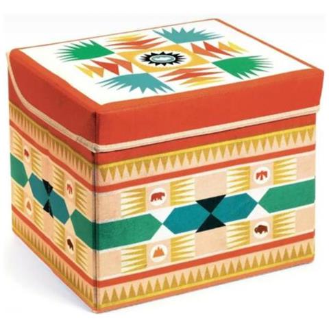 Dj4482 Armadietto Portaoggetti Quadrato Multicolore - Foto 1