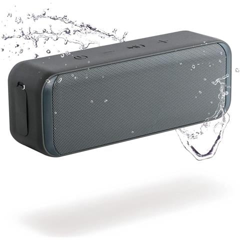 Altoparlante Cassa Bluetooth Waterproof 360° Durata Fino A 28h Grigio - Foto 1