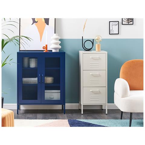 Armadio Wakatipu Metallo Blu Marino - Foto 1