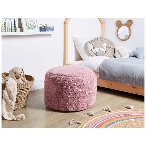 Pouf Kandhkot Cotone Rosa - Foto 1