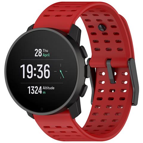 Cinturino In Silicone Per Orologio Sportivo Suunto Vertical / 9 Peak / 9 Peak Pro / 5 Peak Red - Foto 3