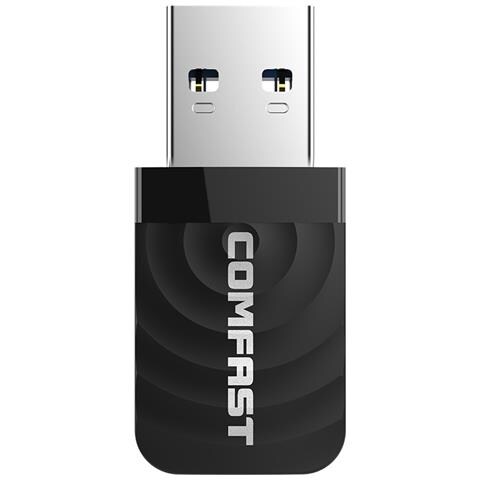 Adattatore Wifi Wireless - Nero - Foto 1