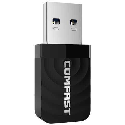 Adattatore Wifi Wireless - Nero - Foto 2