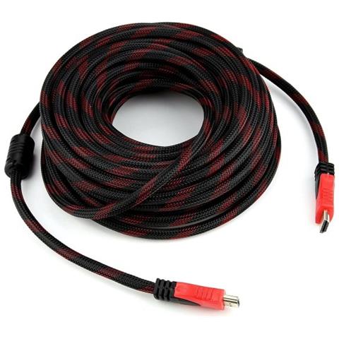 Cavo Hdmi Schermato Ed Intrecciato (per L'alta Definizione, Full Hd / 4k) 3 Metri - Foto 1